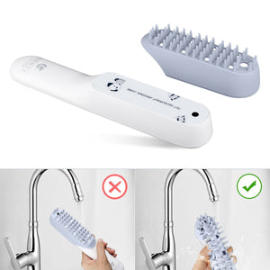 Experience the Joy of Grooming with the Pet Silicone Massage Brush