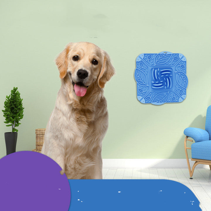 Enhance Your Pet's Mealtime with the Pet Silicone Foldable Slow Food Mat