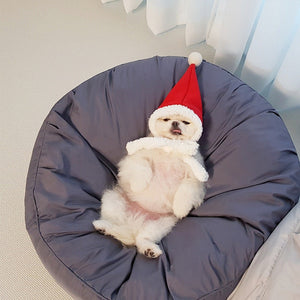 Experience Ultimate Comfort for Your Pet with Our Moisture-proof Large Round Bed