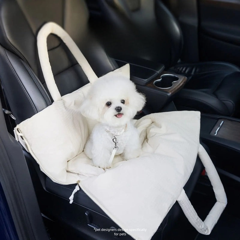 Pet Carrier With Adjustable Safety Leash