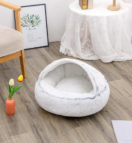 2 In 1 Dog And Cat Pet Winter Bed