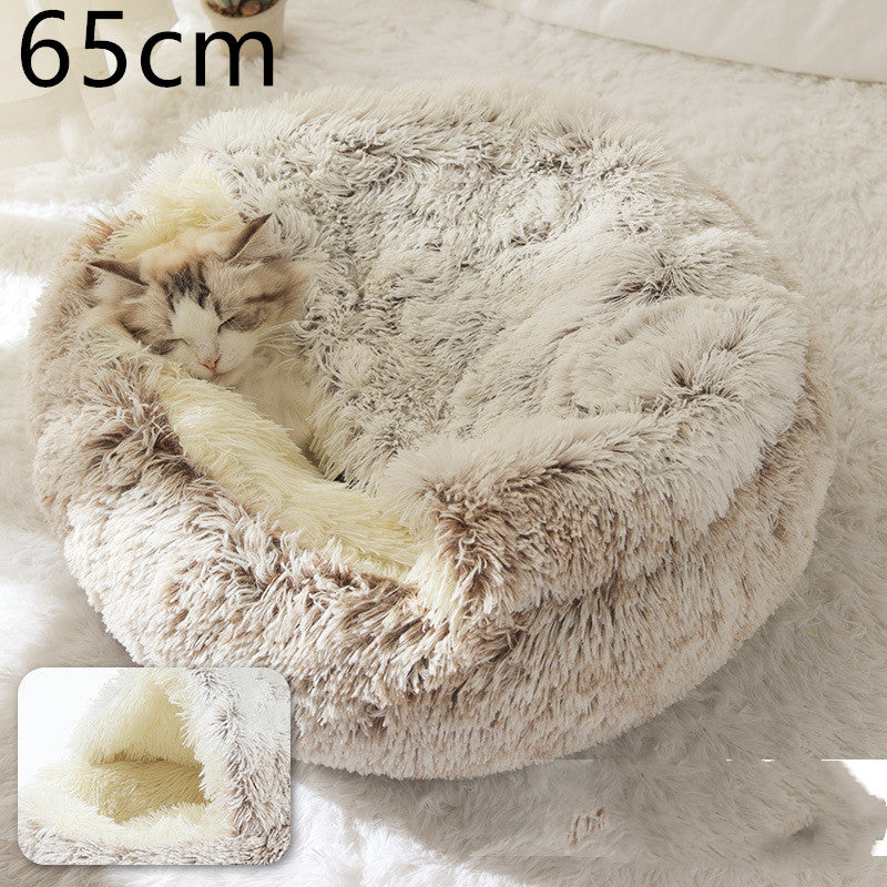 2 In 1 Dog And Cat Pet Winter Bed