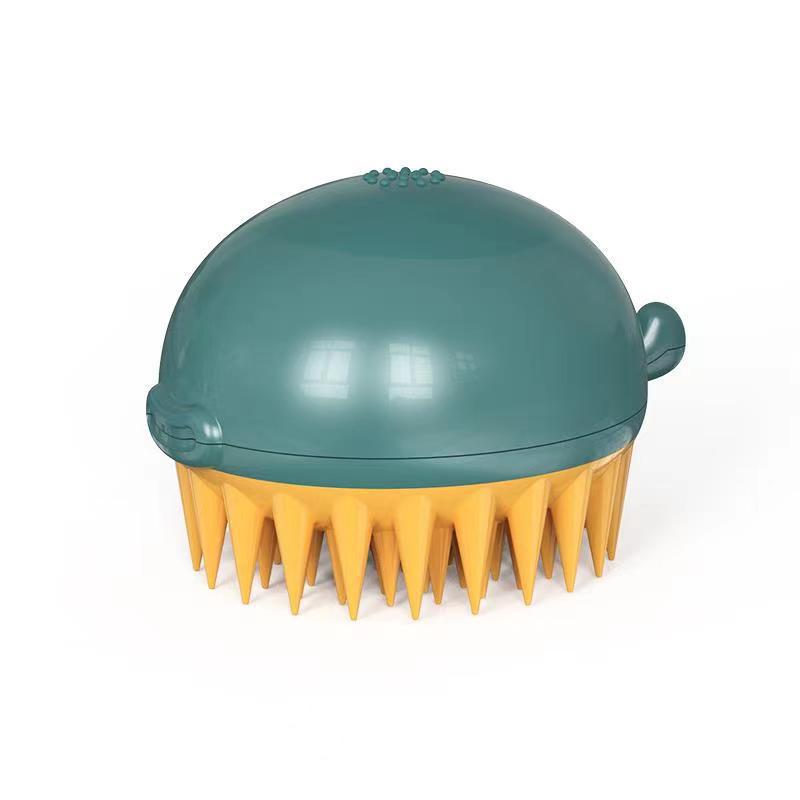 Pet Puffer Bath Brush Refillable Body Gel
