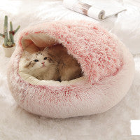 2 In 1 Dog And Cat Pet Winter Bed