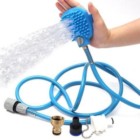 Pet Bath Sprinkler Brush