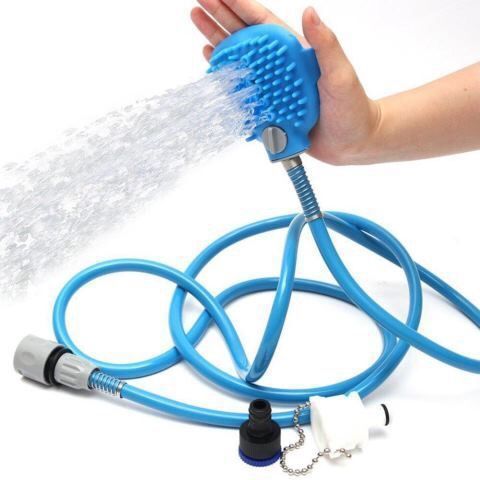 Pet Bath Sprinkler Brush