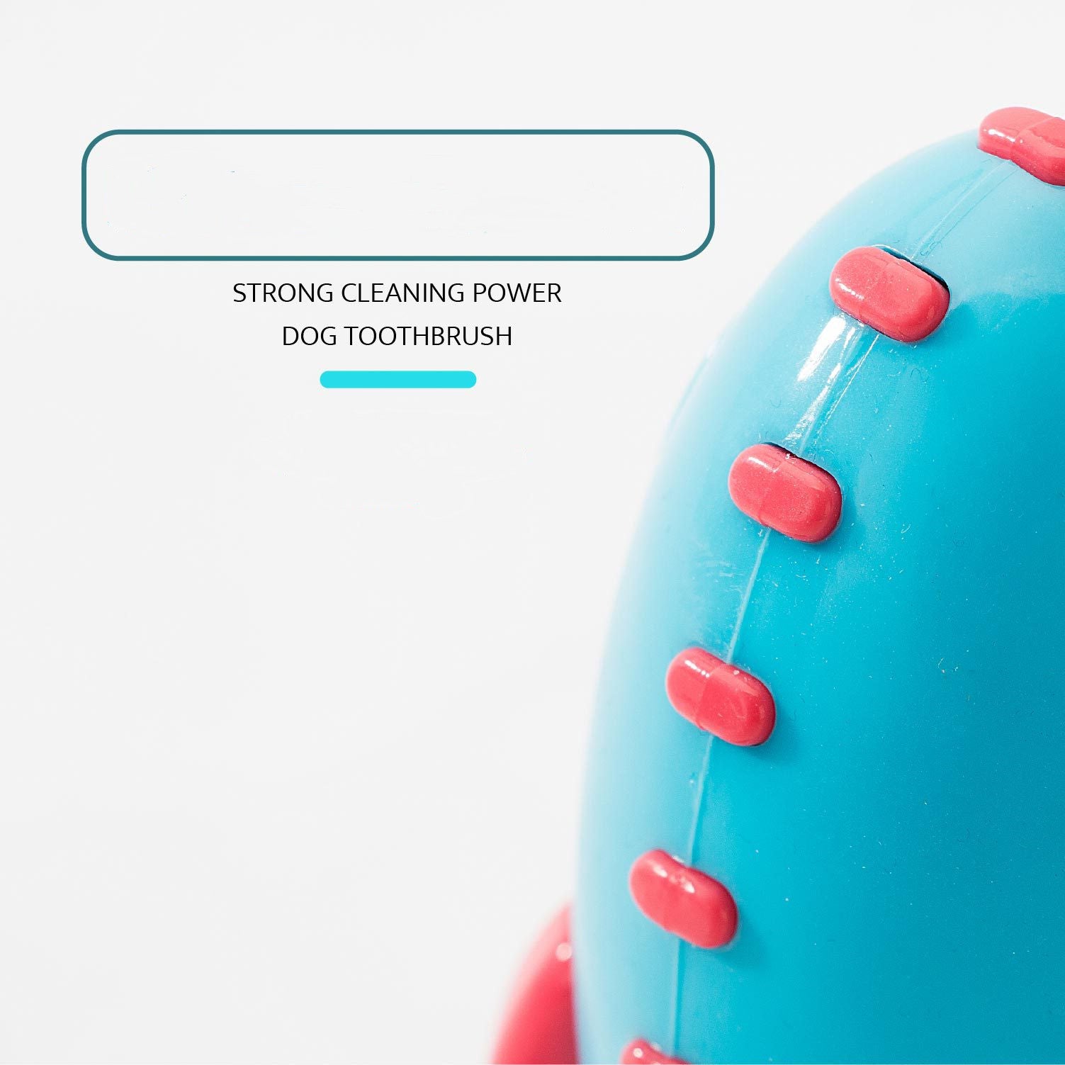 Rocket Leaking Food Dog Bite Toys