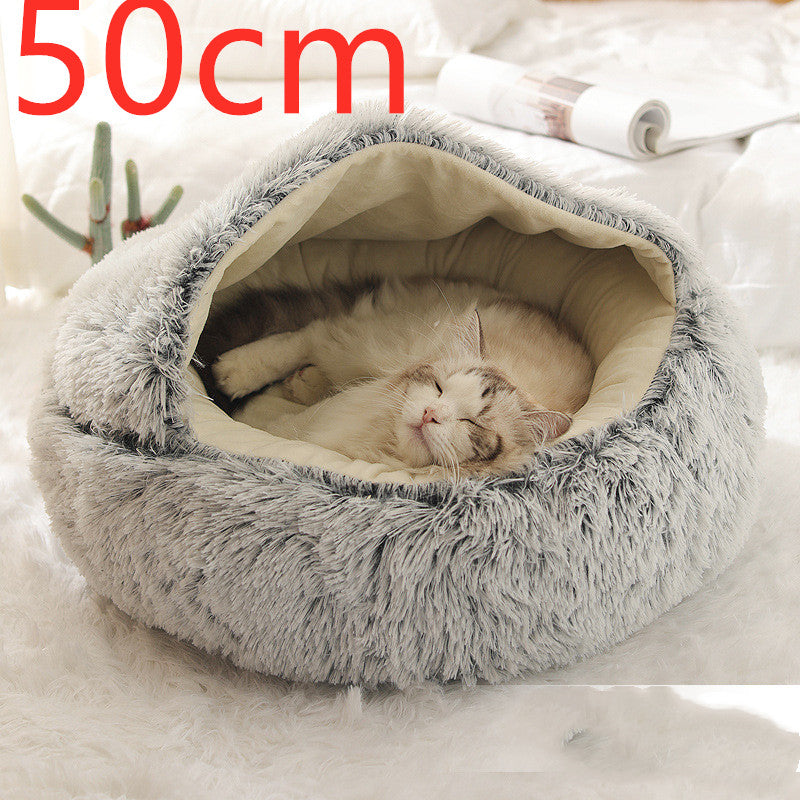 2 In 1 Dog And Cat Pet Winter Bed