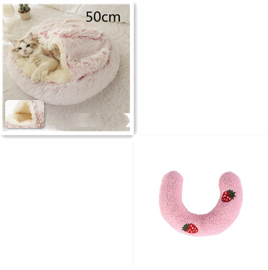 2 In 1 Dog And Cat Pet Winter Bed