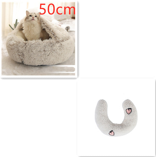 2 In 1 Dog And Cat Pet Winter Bed