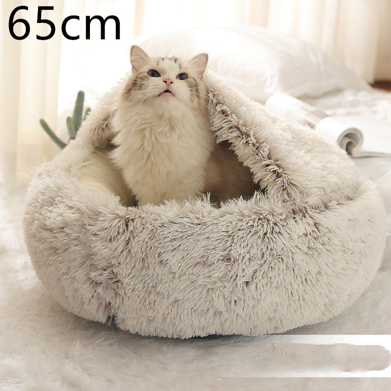 2 In 1 Dog And Cat Pet Winter Bed