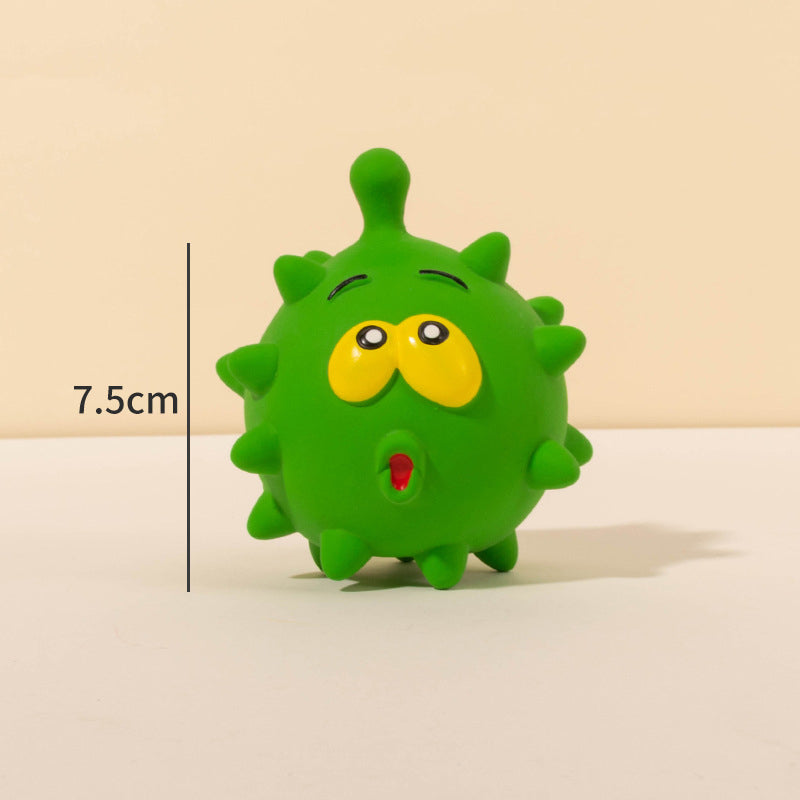 Squeaky Natural Latex Rubber Dog Ball Toys