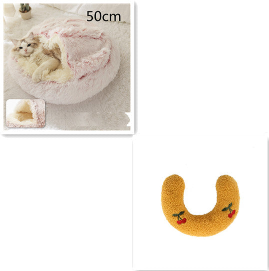 2 In 1 Dog And Cat Pet Winter Bed