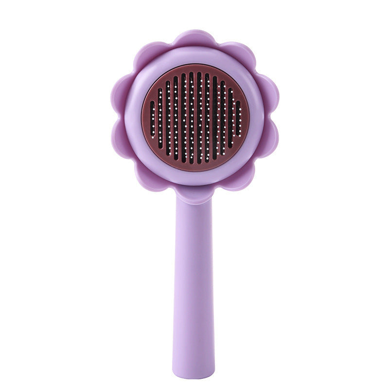 Stainless Steel Self Cleaning Grooming Brush