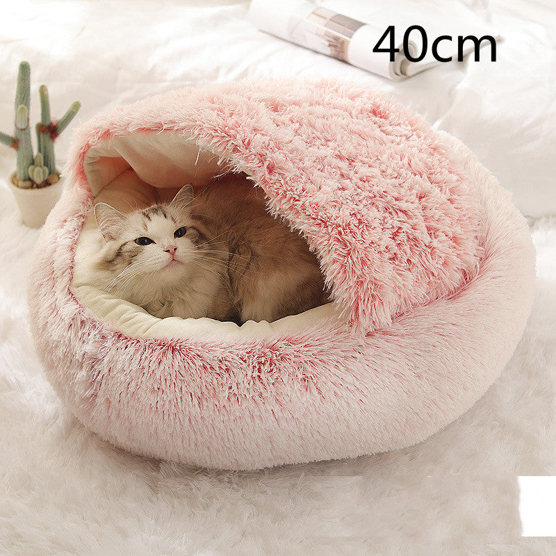 2 In 1 Dog And Cat Pet Winter Bed