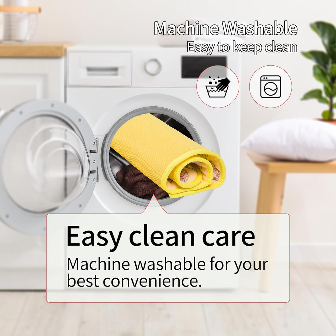 Calming Fluffy Flower Round Donut Pet Bed