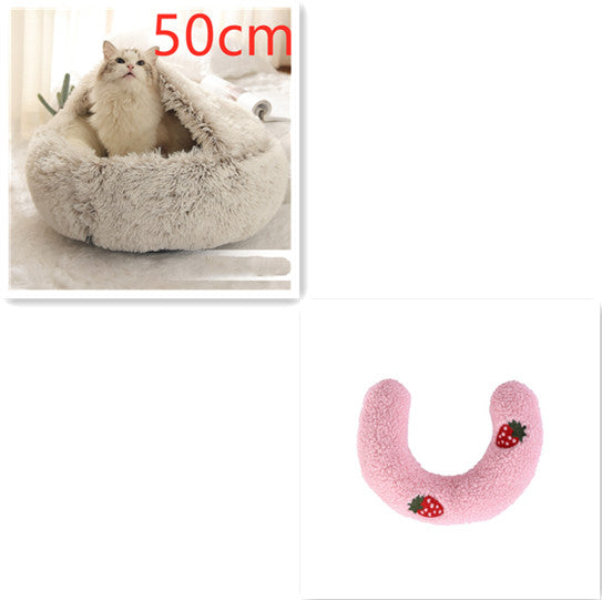 2 In 1 Dog And Cat Pet Winter Bed