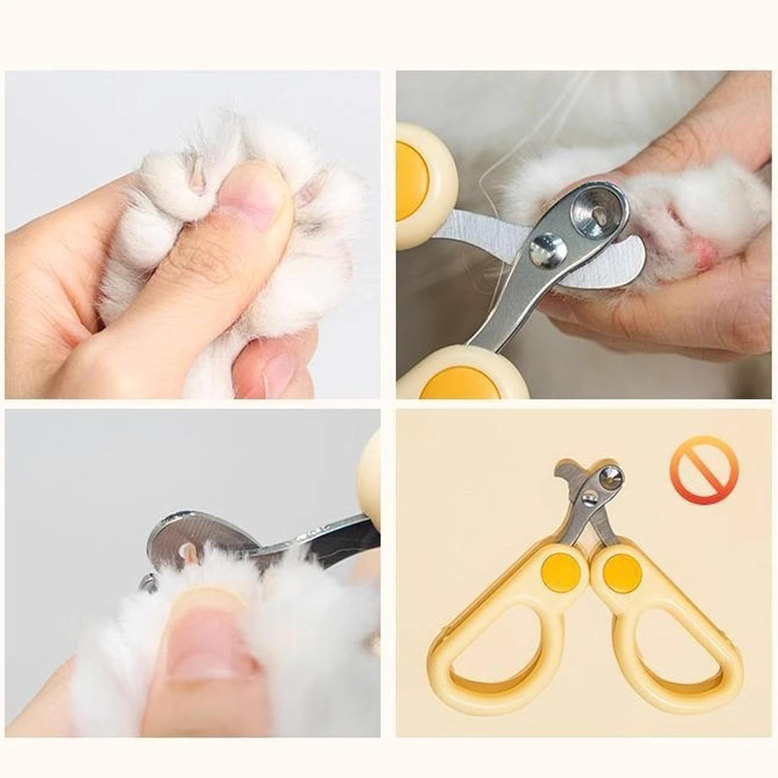 Portable Cat Clippers Paw Trimmer