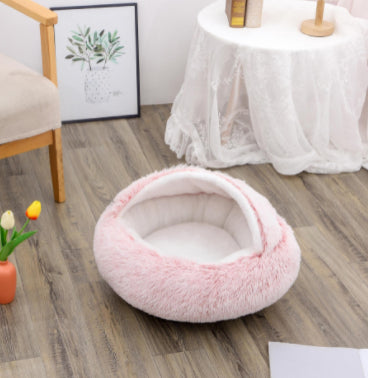 2 In 1 Dog And Cat Pet Winter Bed