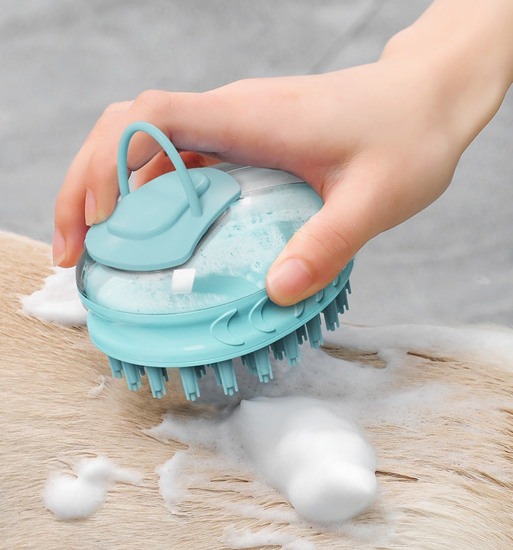 Pet Bath Rub Massage Brush