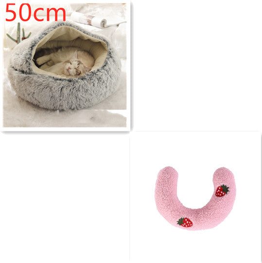 2 In 1 Dog And Cat Pet Winter Bed