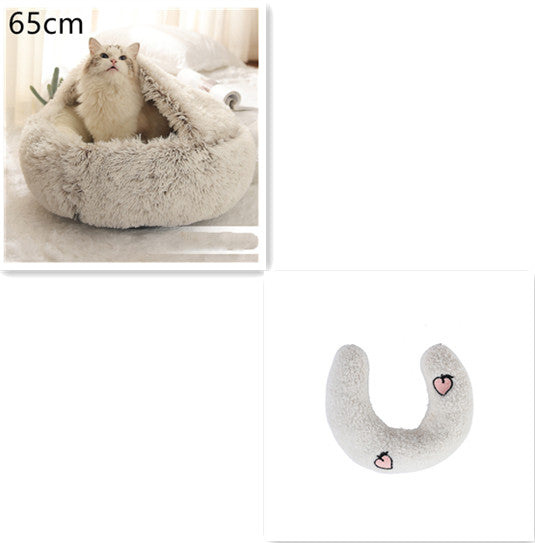 2 In 1 Dog And Cat Pet Winter Bed