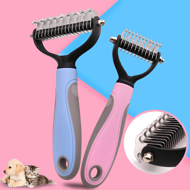 Stainless Steel Double-sided Pet Brush