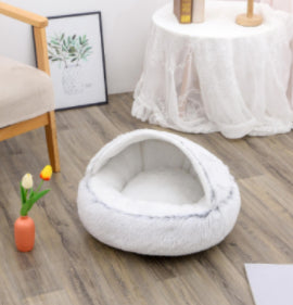 2 In 1 Dog And Cat Pet Winter Bed