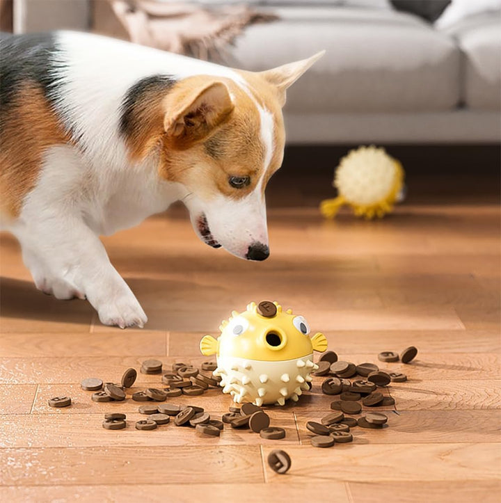 Interactive Treat Dispensing Dog Chew Toys