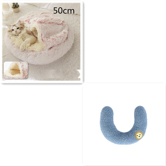 2 In 1 Dog And Cat Pet Winter Bed