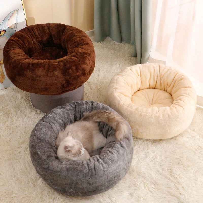 Pet Comfortable Fluffy Cushion Bed