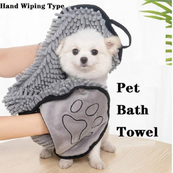 Dog Bath Absorbent Towel