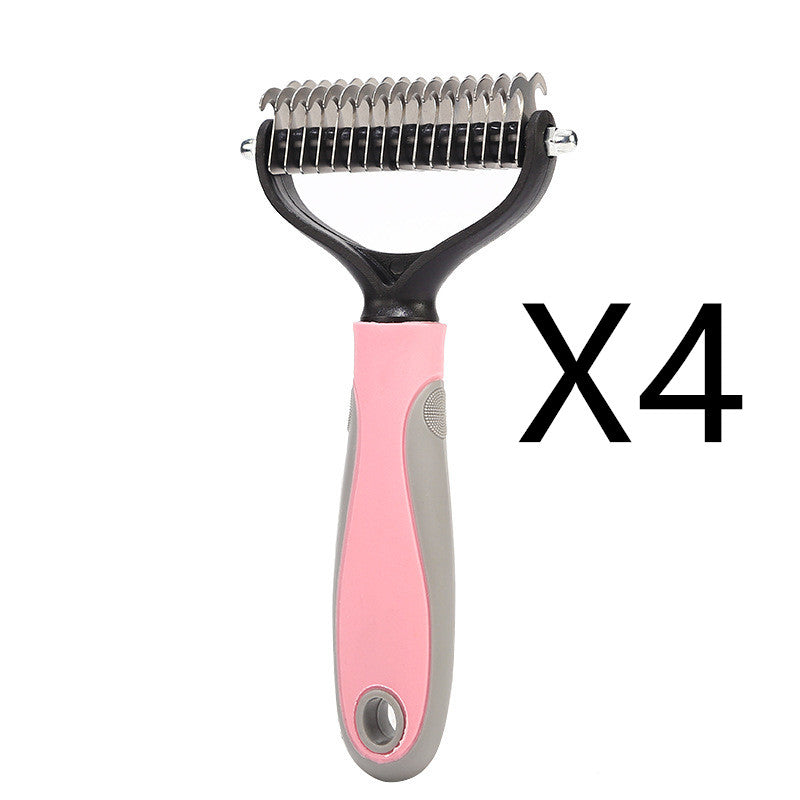 Stainless Steel Double-sided Pet Brush