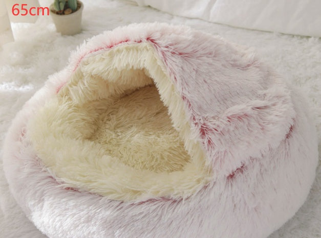 2 In 1 Dog And Cat Pet Winter Bed