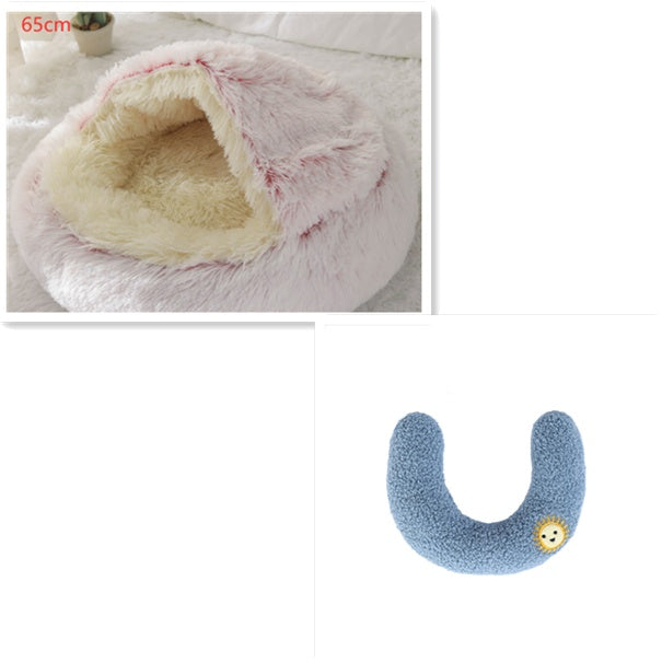 2 In 1 Dog And Cat Pet Winter Bed