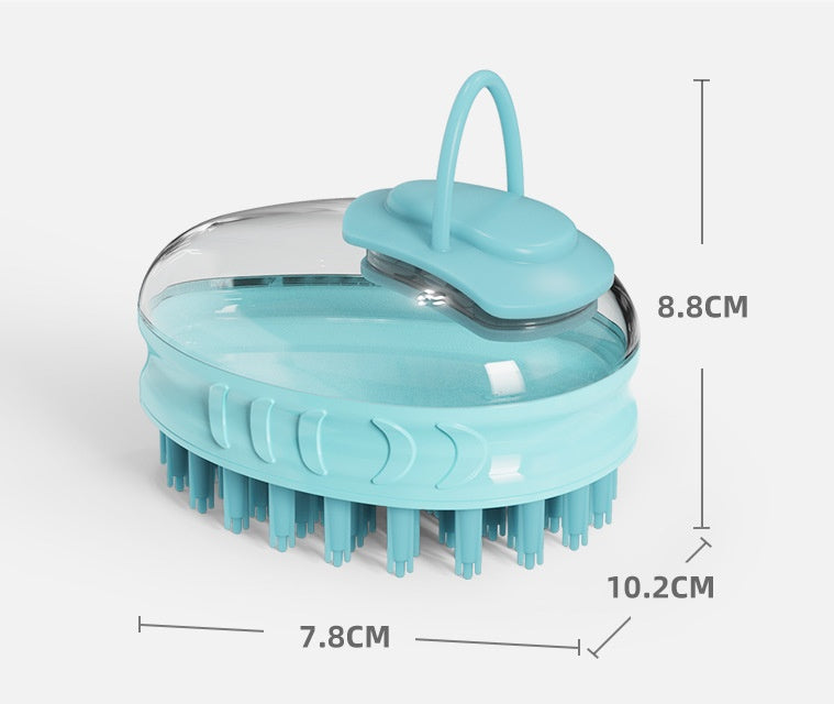 Pet Bath Rub Massage Brush