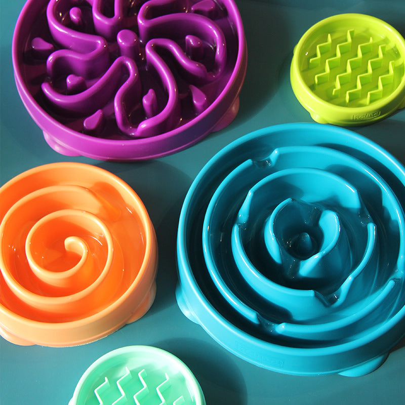 Anti-choke Slow Feeding Bowl