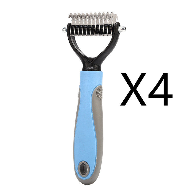 Stainless Steel Double-sided Pet Brush