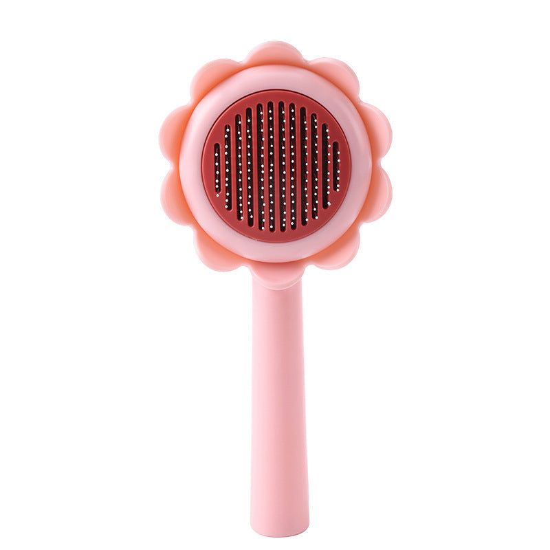 Stainless Steel Self Cleaning Grooming Brush