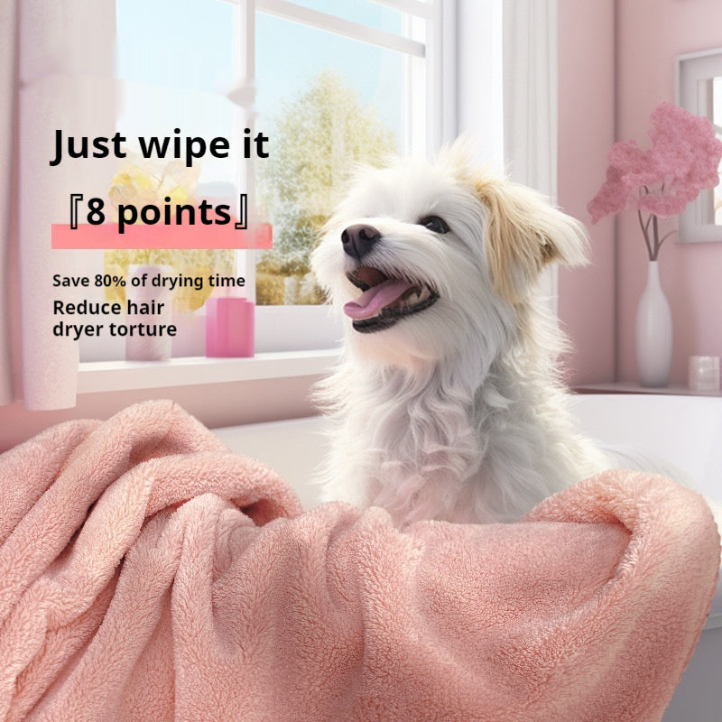 Pet Quick-drying Bath Towel