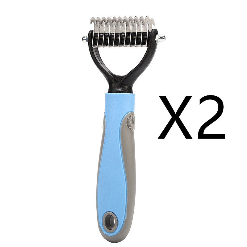 Stainless Steel Double-sided Pet Brush