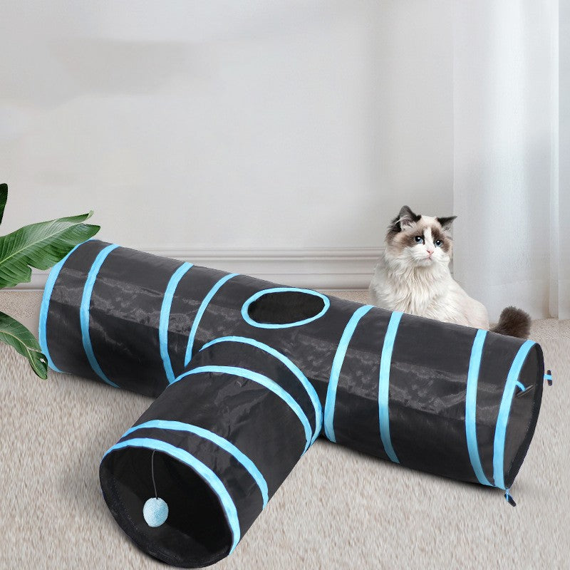 Cat Tunnel Foldable Pet Climbing Path Cat Toys