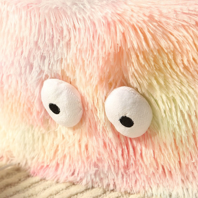 Winter Warm Cute Eye Small Monster Cat Bed