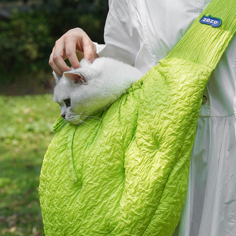 Portable Shoulder Diagonal Warm Pet Carrier