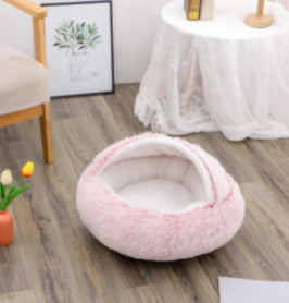 2 In 1 Dog And Cat Pet Winter Bed