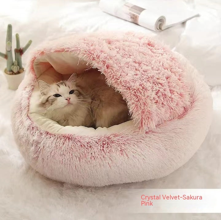 2 In 1 Dog And Cat Pet Winter Bed
