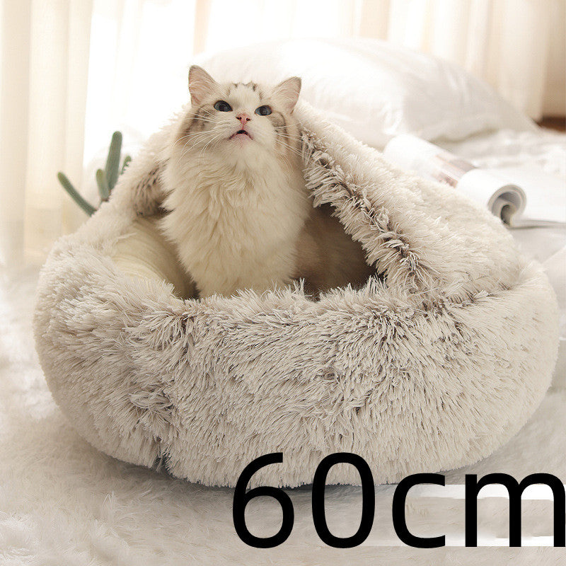 2 In 1 Dog And Cat Pet Winter Bed