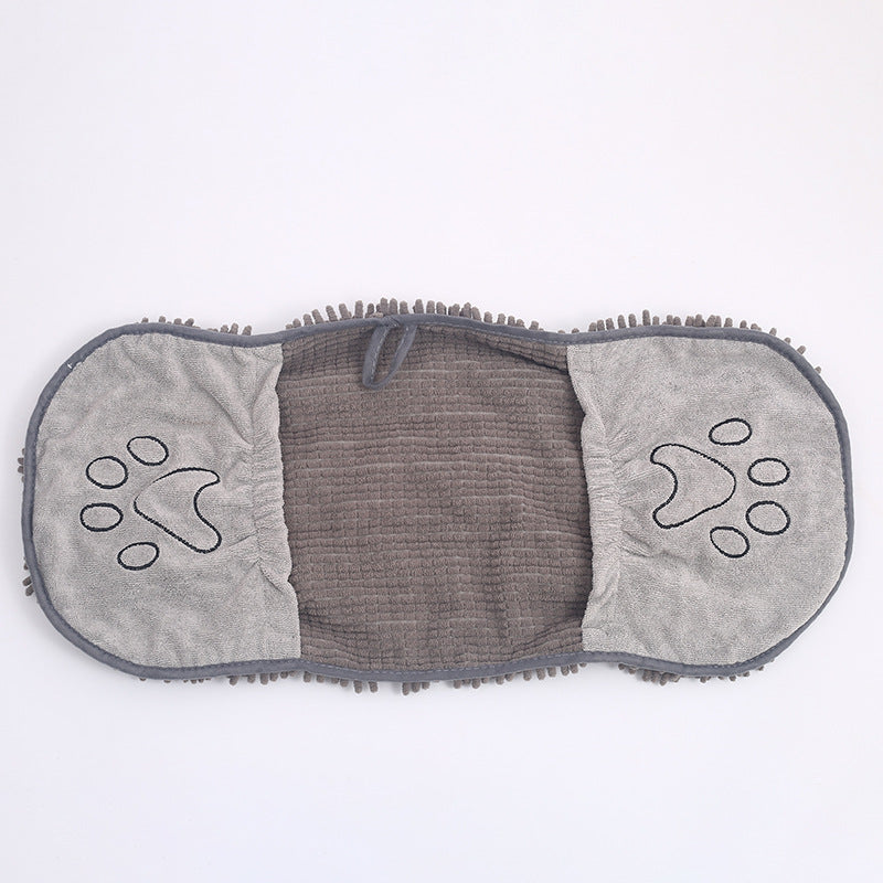 Chenille Pet Dog Bath Towel