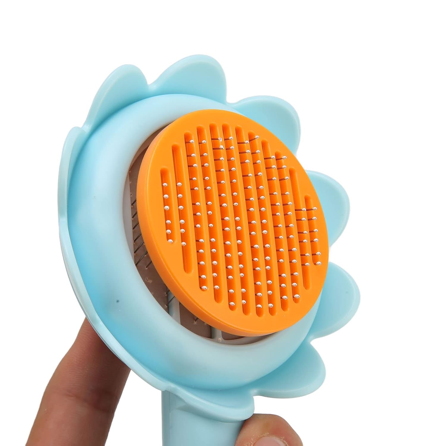 Stainless Steel Self Cleaning Grooming Brush