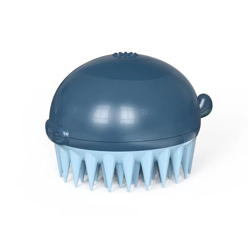 Pet Puffer Bath Brush Refillable Body Gel